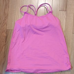 Lululemon Athletica Pink Tank Top